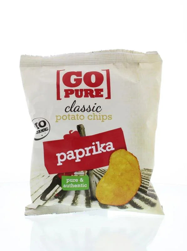 Go Pure Chips paprika bio 40 Gram