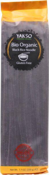 Yakso Rice noodle zwart bio 220 Gram