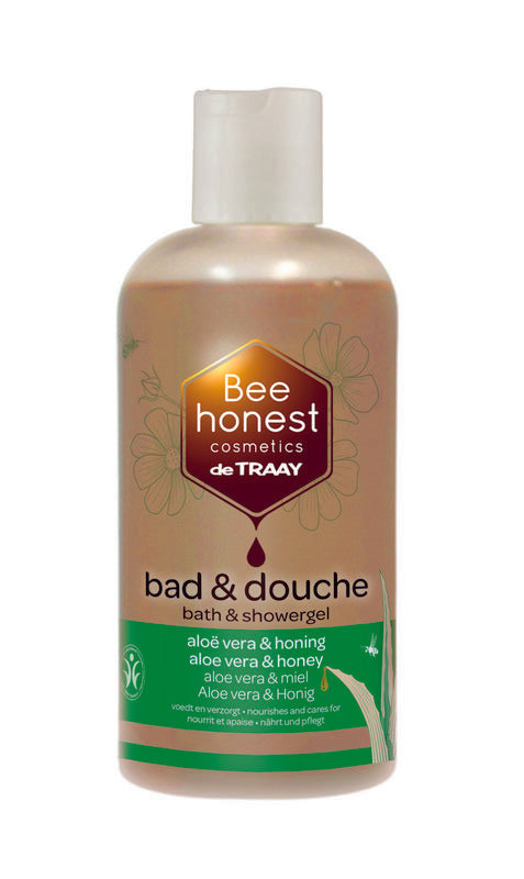 Traay Bee Honest Bad / douche aloe vera / honing 250 Milliliter