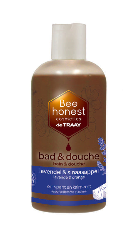 Traay Bee Honest Bad / douche lavendel / sinaasappel 250.00 Milliliter