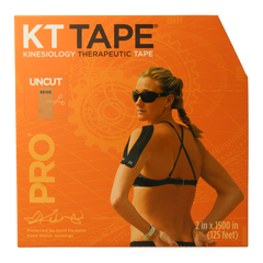 KT Tape Jumbo pro roll 38 meter beige uncut 1.00 Stuks