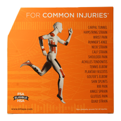 KT Tape Jumbo pro roll 38 meter 150 strips beige precut 1 Stuks