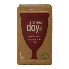 Gentle Day Menstruatie cup L 1.00 Stuks