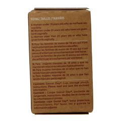 Gentle Day Menstruatie cup L 1 Stuks