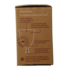 Gentle Day Menstruatie cup L 1.00 Stuks