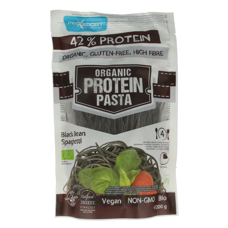 Max Sport Protein pasta black bean spaghetti bio 200 Gram