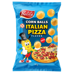 Balila Corn balls Italian pizza glutenvrij 35 Gram