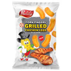 Balila Corn puffs grilled chicken glutenvrij 35 Gram
