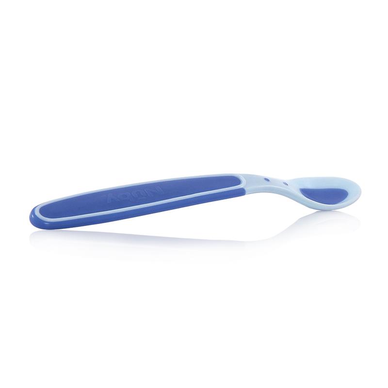 Nuby Warmtegevoel lepel blauw 3+ maanden 3.00 Stuks