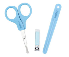 Nuby Nagelverzorgingsset blauw 1 Set