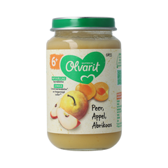 Olvarit Peer appel abrikoos 6M55 200.00 Gram