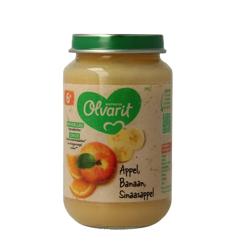 Olvarit Appel banaan sinaas 6M57 200 Gram