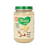 Olvarit Banaan appel yoghurt 6M50 200 Gram