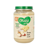Olvarit Banaan appel yoghurt 6M50 200 Gram