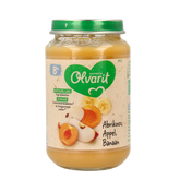 Olvarit Abrikoos appel banaan 8M59 200.00 Gram