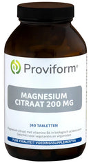 Proviform Magnesium citraat 200 mg & B6 240 Tabletten