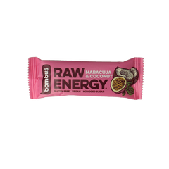 Bombus Raw energy bar maracuja & coconut 50 Gram