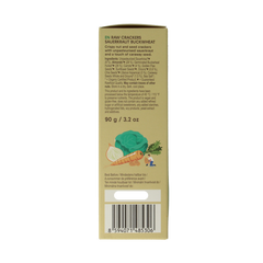 Lifefood Life crackers zuurkool boekweit raw bio 90 Gram