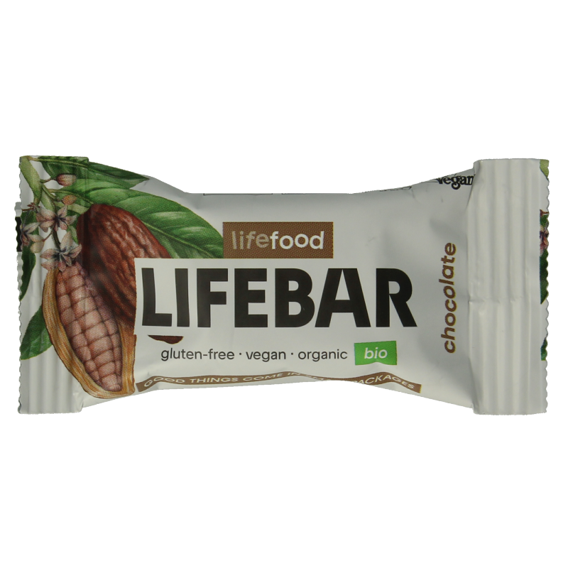 Lifefood Lifebar chocolade mini bio 25 Gram