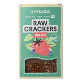 Lifefood Life crackers Italiaans raw bio 90 Gram