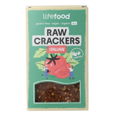 Lifefood Life crackers Italiaans raw bio 90.00 Gram