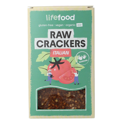 Lifefood Life crackers Italiaans raw bio 90.00 Gram
