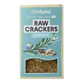 Lifefood Life crackers rozemarijn raw bio 90 Gram