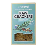 Lifefood Life crackers rozemarijn raw bio 90.00 Gram