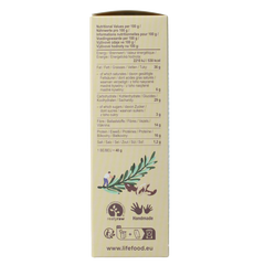 Lifefood Life crackers rozemarijn raw bio 90.00 Gram