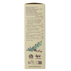 Lifefood Life crackers rozemarijn raw bio 90 Gram