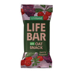 Lifefood Lifebar oatsnack berry fusion bio 40.00 Gram