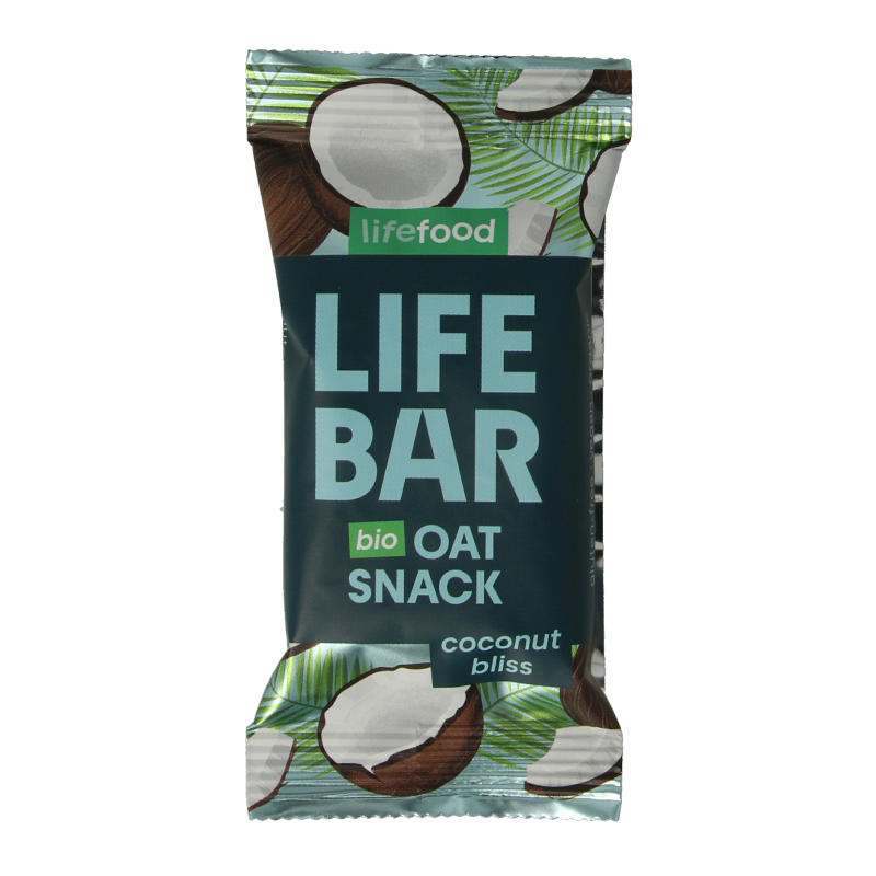 Lifefood Lifebar oatsnack kokos bliss bio 40.00 Gram