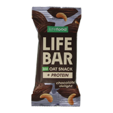 Lifefood Lifebar oatsnack proteine chocolate delight bio 40 Gram