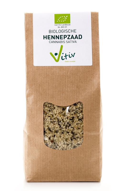 Vitiv Hennepzaad bio 500 Gram