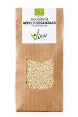 Vitiv Sesamzaad wit gepeld bio 500 Gram