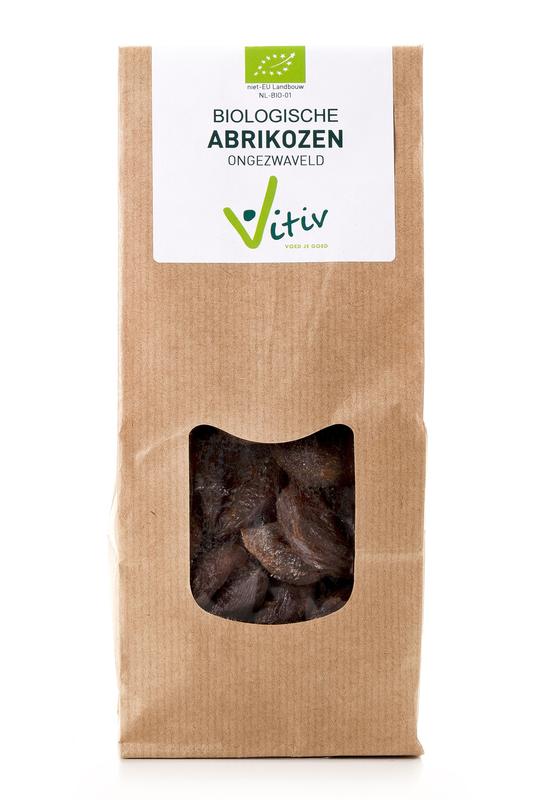 Vitiv Abrikozen ongezwaveld bio 250 Gram