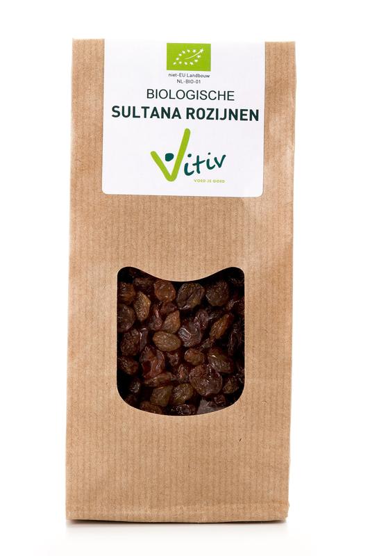 Vitiv Sultana rozijnen bio 250 Gram