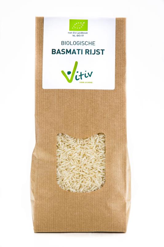 Vitiv Basmati rijst bio 500.00 Gram