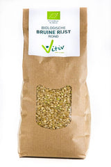 Vitiv Rijst bruin rond bio 1 Kilogram