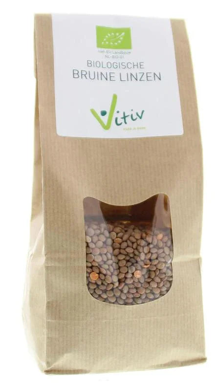 Vitiv Bruine linzen bio 500 Gram