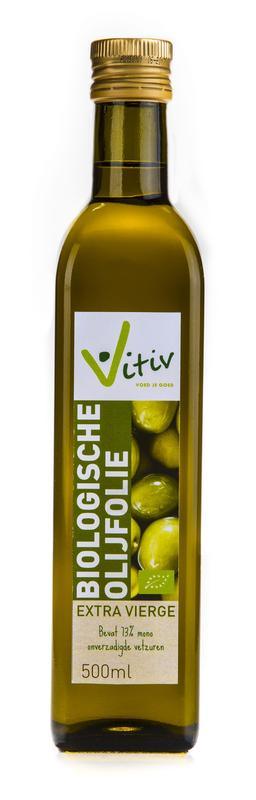 Vitiv Olijfolie Spaans extra virgin bio 500 Milliliter