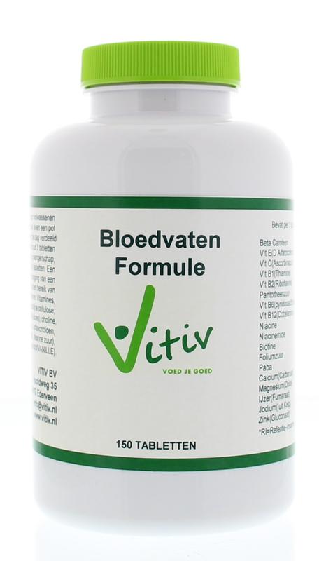 Vitiv Bloedvaten formule 150.00 Tabletten