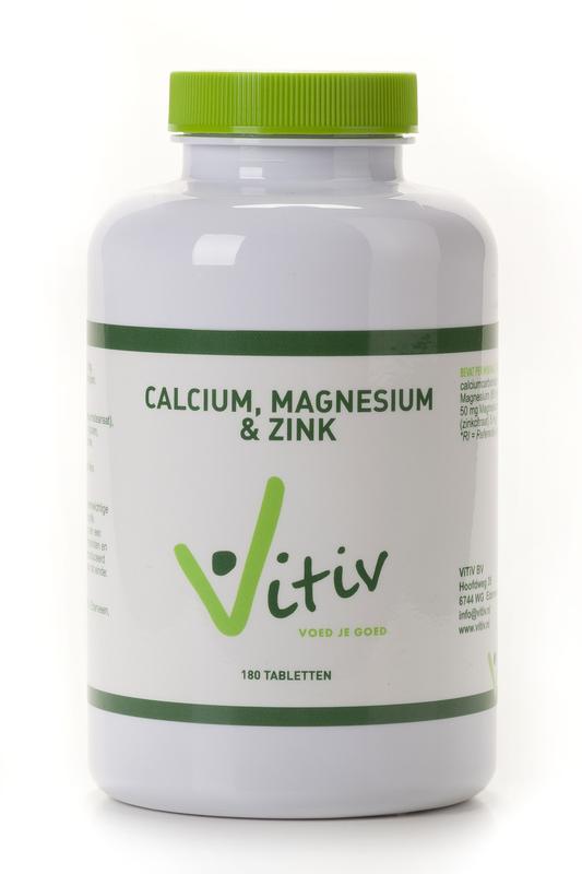 Vitiv Calcium magnesium & zink 180 Tabletten