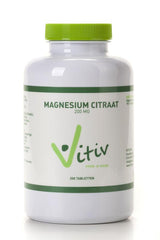 Vitiv Magnesium citraat 200mg 200.00 Tabletten