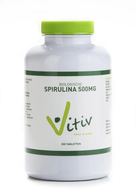 Vitiv Spirulina 500mg bio 500 Tabletten