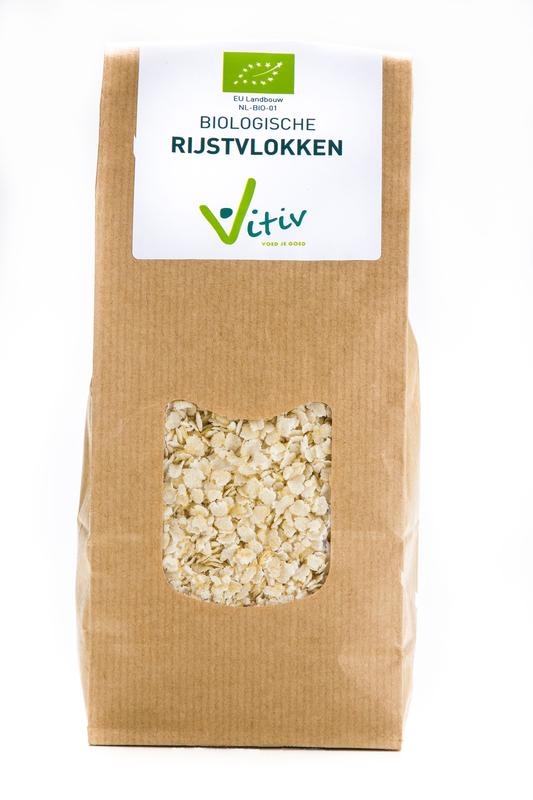 Vitiv Rijstvlokken bio 500.00 Gram