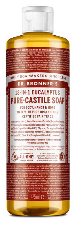Dr Bronners Liquid soap eucalyptus 475 Milliliter