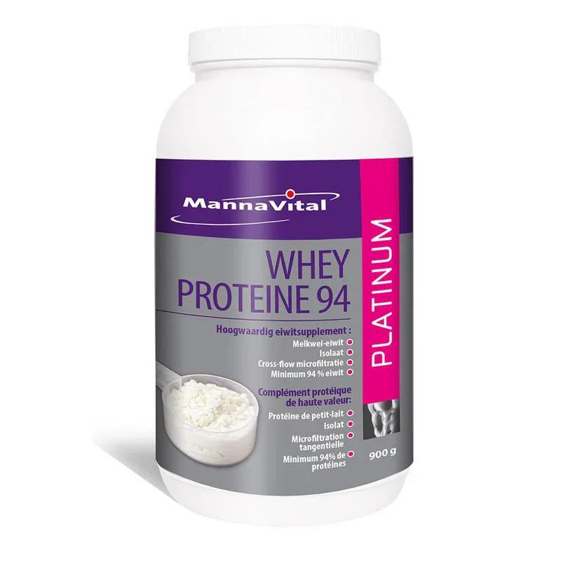 Mannavital Whey proteine platinum 900 Gram