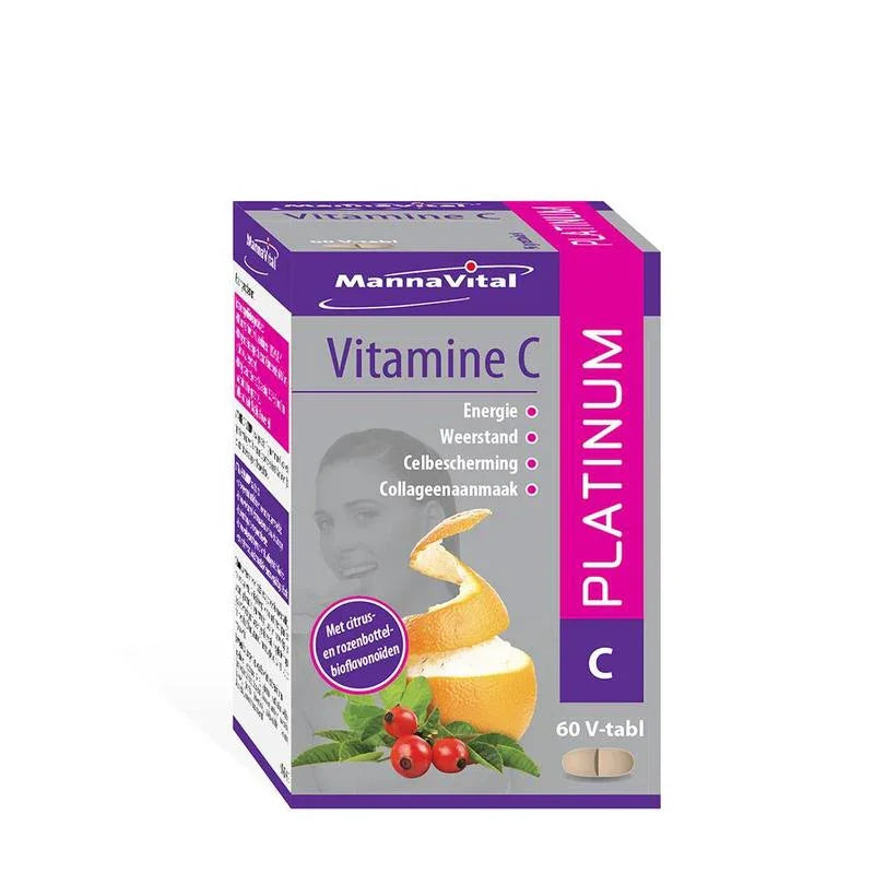 Mannavital Vitamine C platinum 60 Tabletten