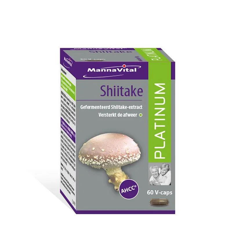 Mannavital Shiitake platinum 60 Capsules